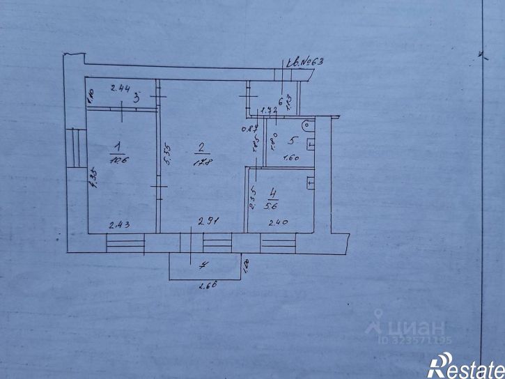 2-комн квартира ул Засорина, 9,  д. 9