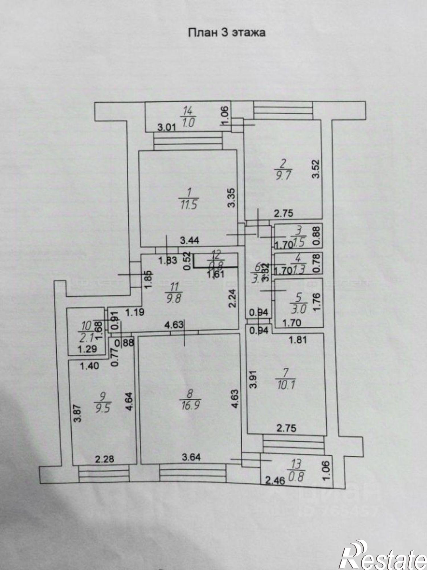 Купить квартиру за 5 080 000 рублей на Татарстан, Лаишевский, Габишево, ул. Советская