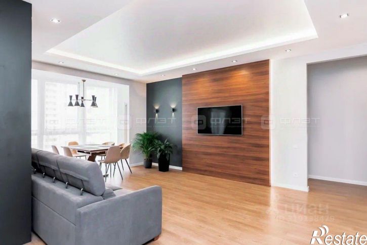 3-комн квартира Татарстан, Казань, Приволжский