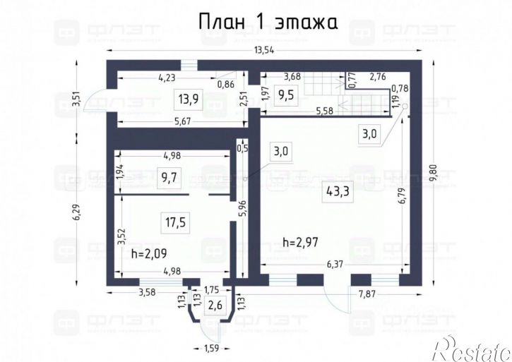 Отдельное здание Татарстан, Лаишевский, Большие Кабаны