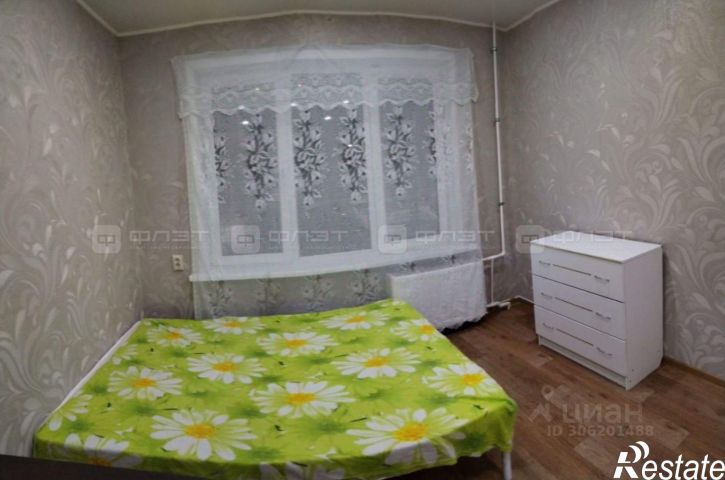 1-комн квартира Татарстан, Казань, Советский, ул. Комарова, 18