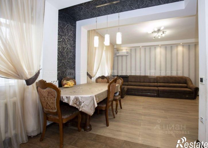 3-комн квартира Татарстан, Казань, Советский