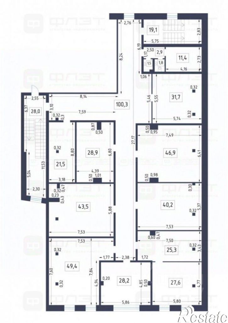 Офис улица Татарстан, 1А,  д. 1А