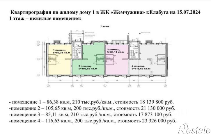 Помещение свободного назначения ш Окружное, 58