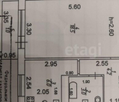 1-комн, 32кв м, этаж 2/5 Повстанческая улица, 5