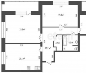 3-комн, 108кв м, этаж 4/5 ул Портовая, 61