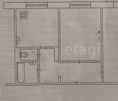 2-комн, 51кв м, этаж 6/9 пр-кт Ямашева, 94