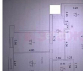 3-комн, 74кв м, этаж 4/10 Гвардейская улица, 61