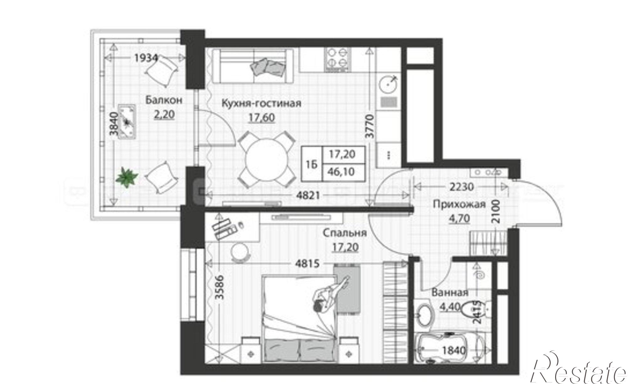 Купить квартиру за 22 663 900 рублей на Республика Татарстан (Татарстан), Казань, Московская улица