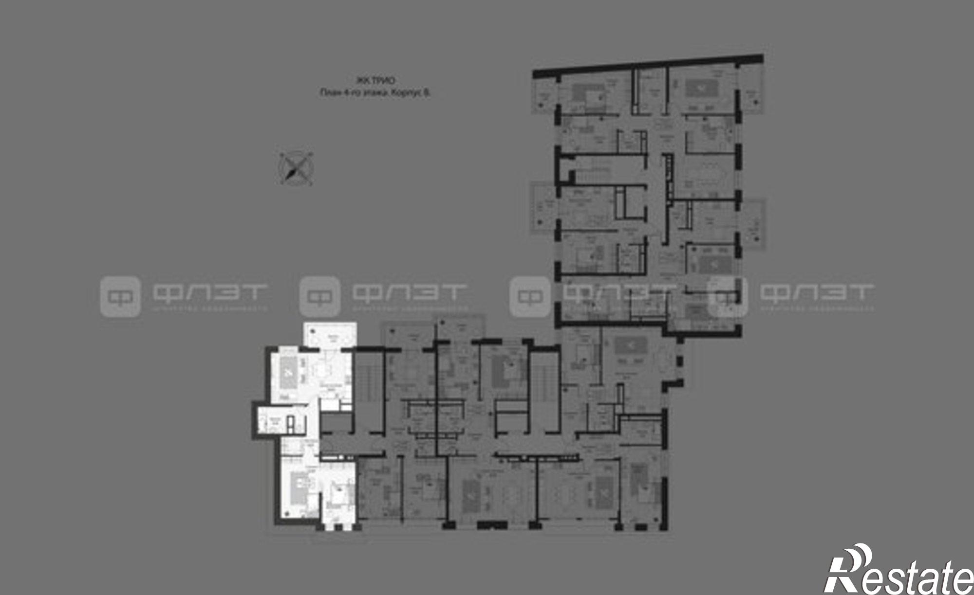 Купить квартиру за 32 012 400 рублей на Республика Татарстан (Татарстан), Казань, Московская улица