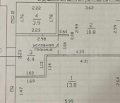 1-комн, 33кв м, этаж 8/10 ул Фикрята Табеева, 5