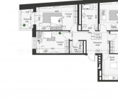 4-комн, 126 кв м, этаж 2/4 Московская улица, 28