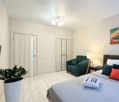 1-комн, 45кв м, этаж 9/18 улица Алексея Козина, 3Б