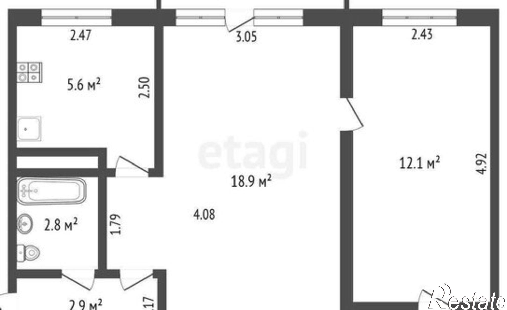 Купить квартиру за 4 600 000 рублей на улица Заслонова, 12
