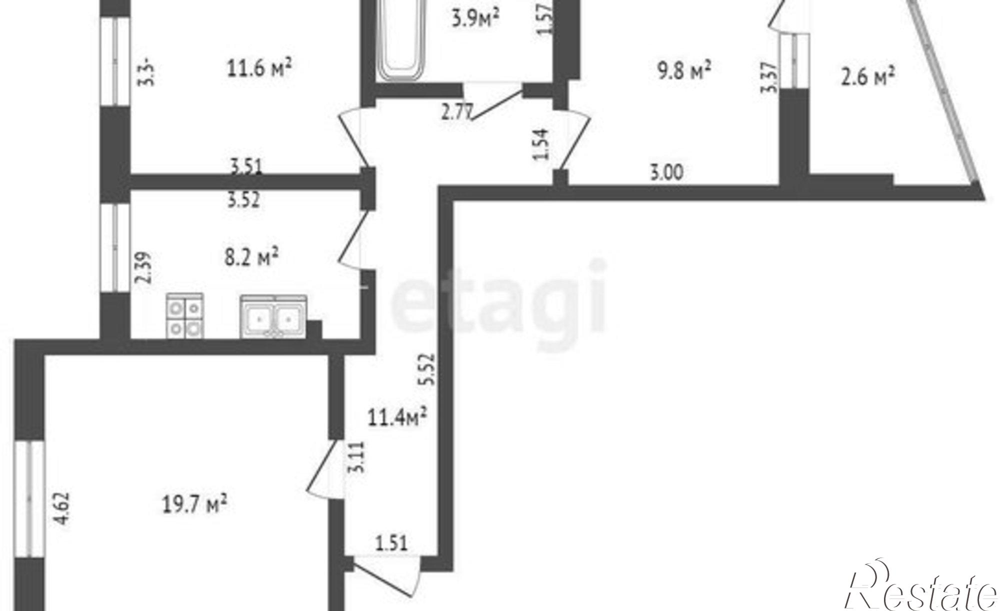 Купить квартиру за 7 500 000 рублей на улица Ленина, 189