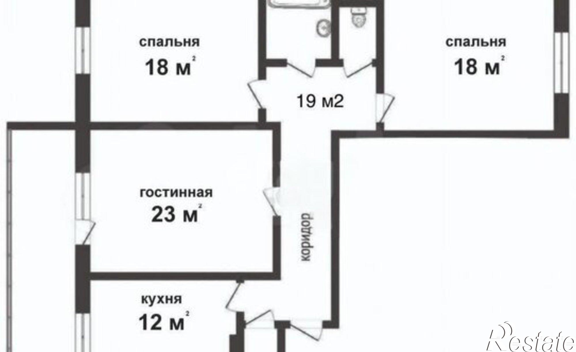 Купить квартиру за 11 450 000 рублей на улица Рината Галеева, 10