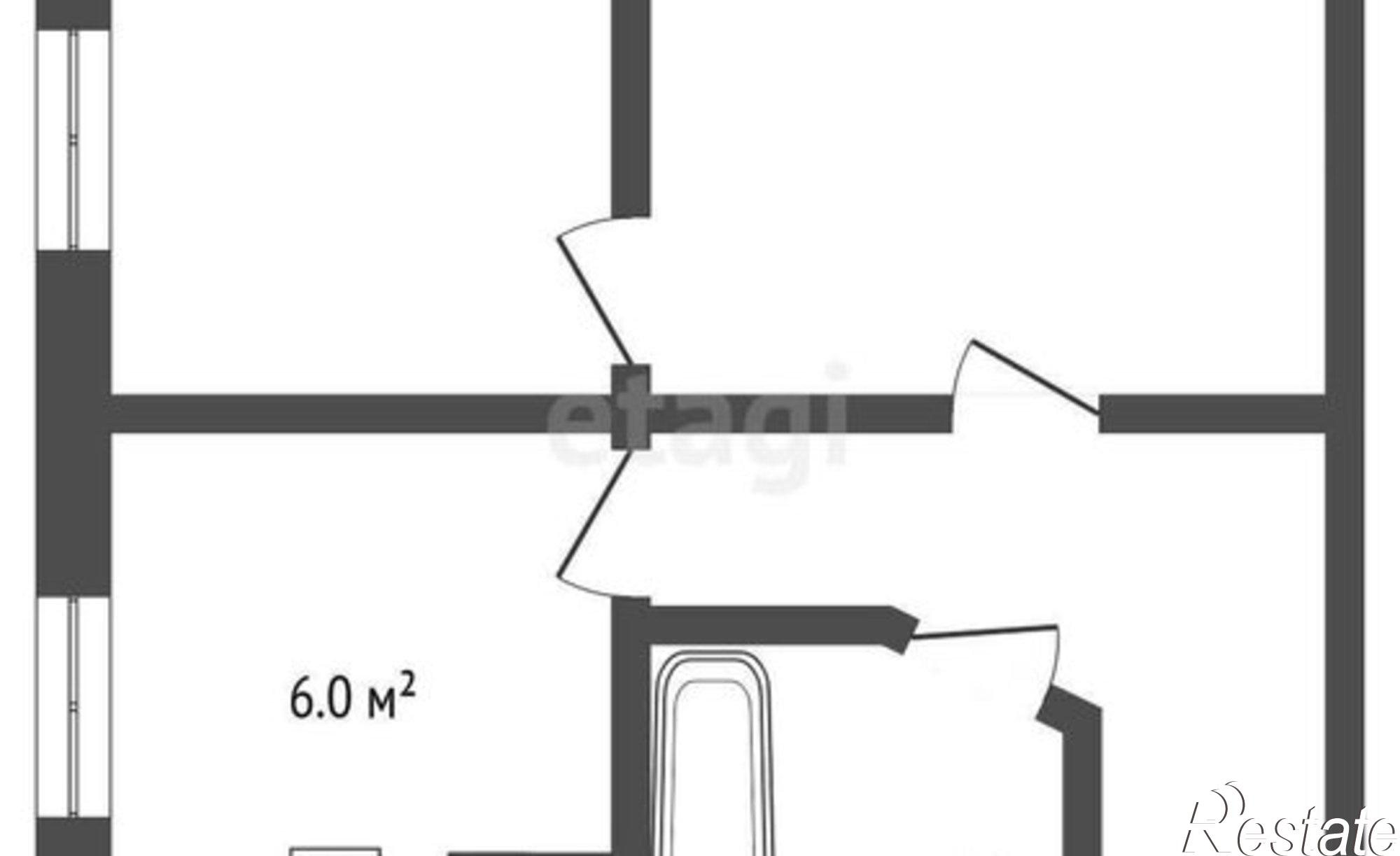 Купить квартиру за 4 480 000 рублей на Габдуллы Тукая пр-кт, 31