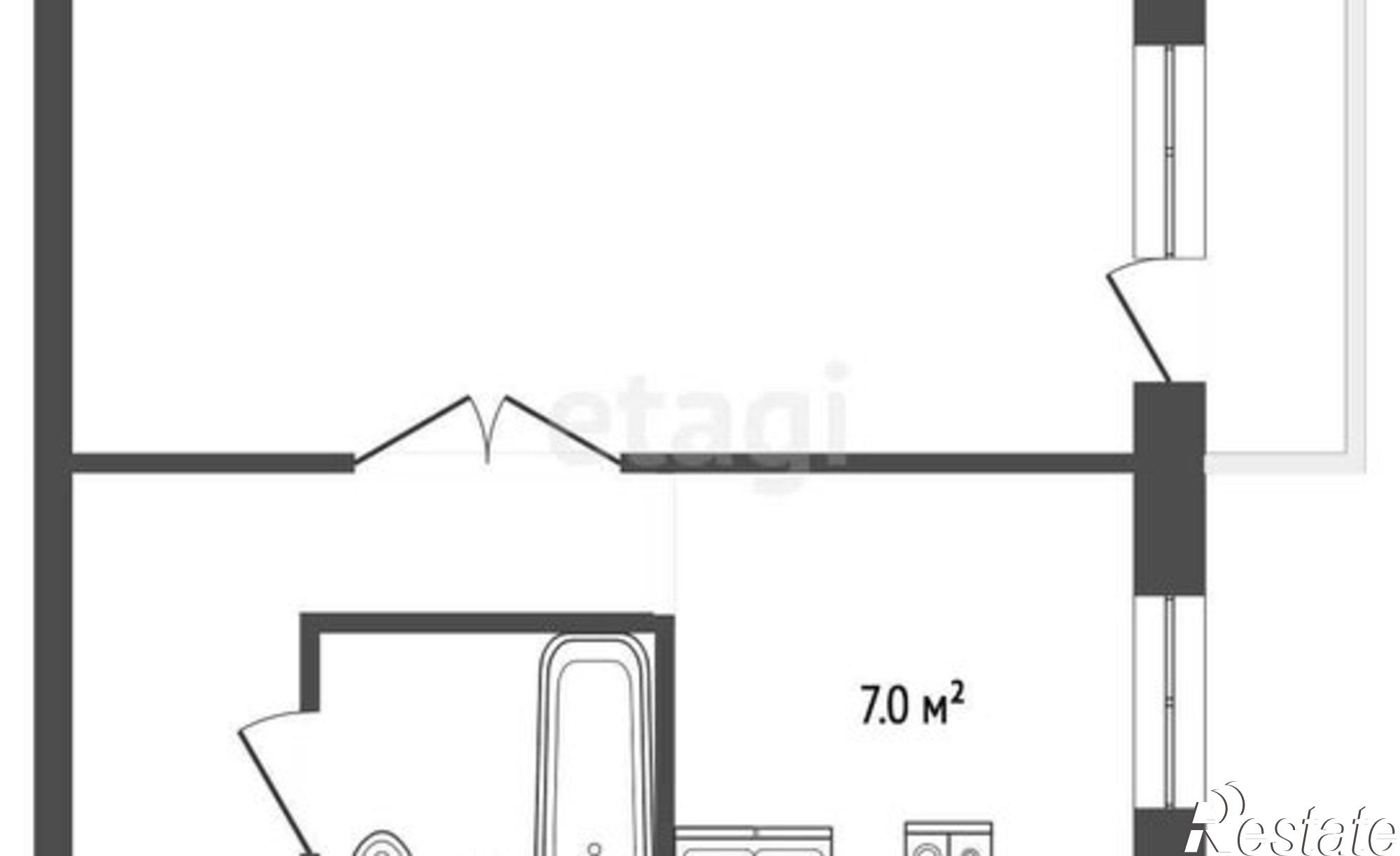 Купить квартиру за 2 999 000 рублей на Луговая улица, 9