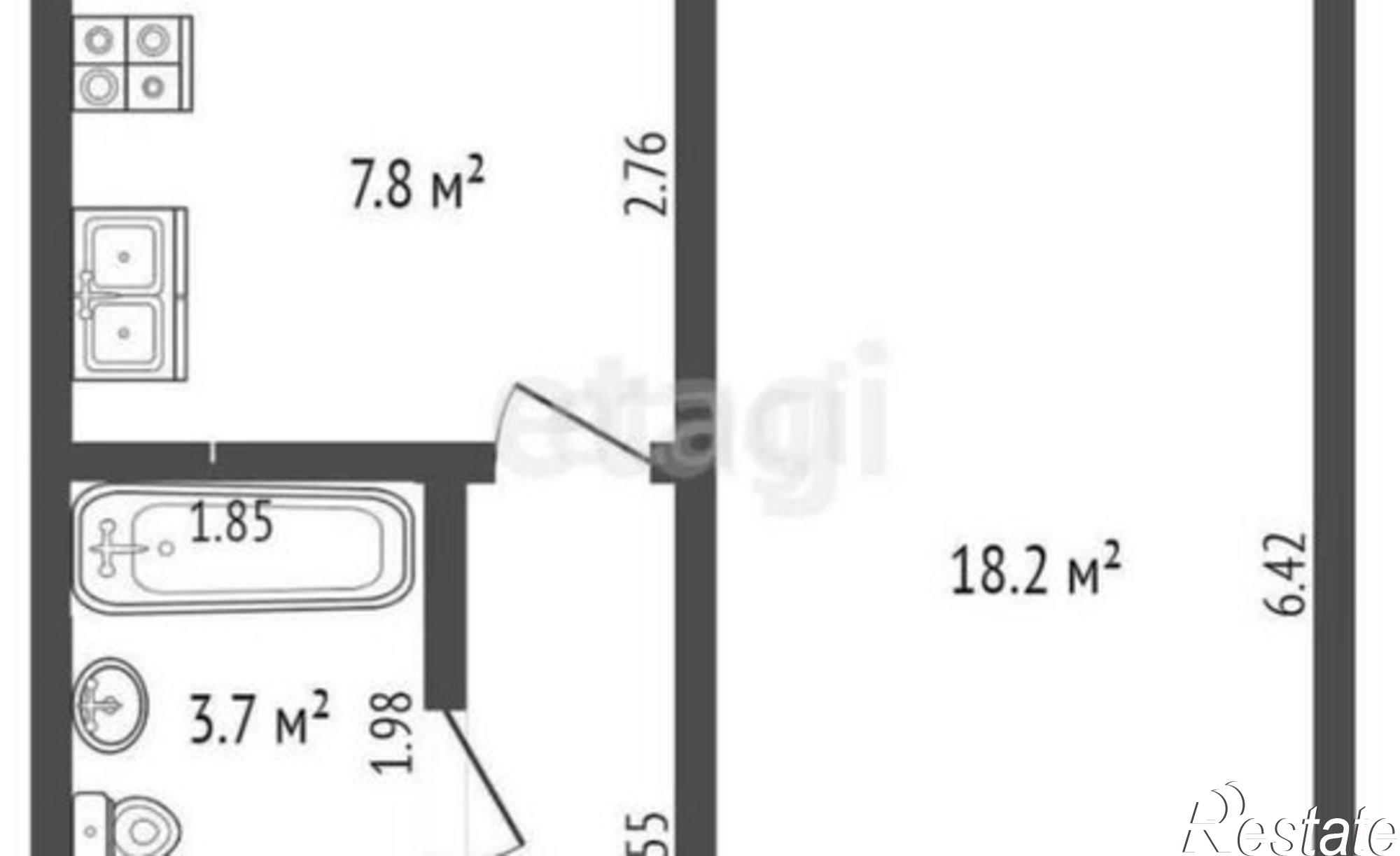 Купить квартиру за 3 450 000 рублей на ул Сулеймановой, 20