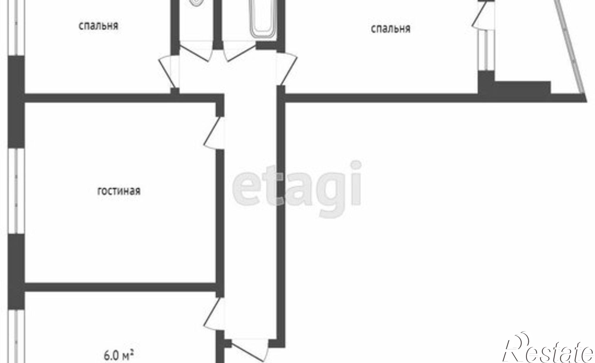 Купить квартиру за 8 200 000 рублей на ул Герцена, 102