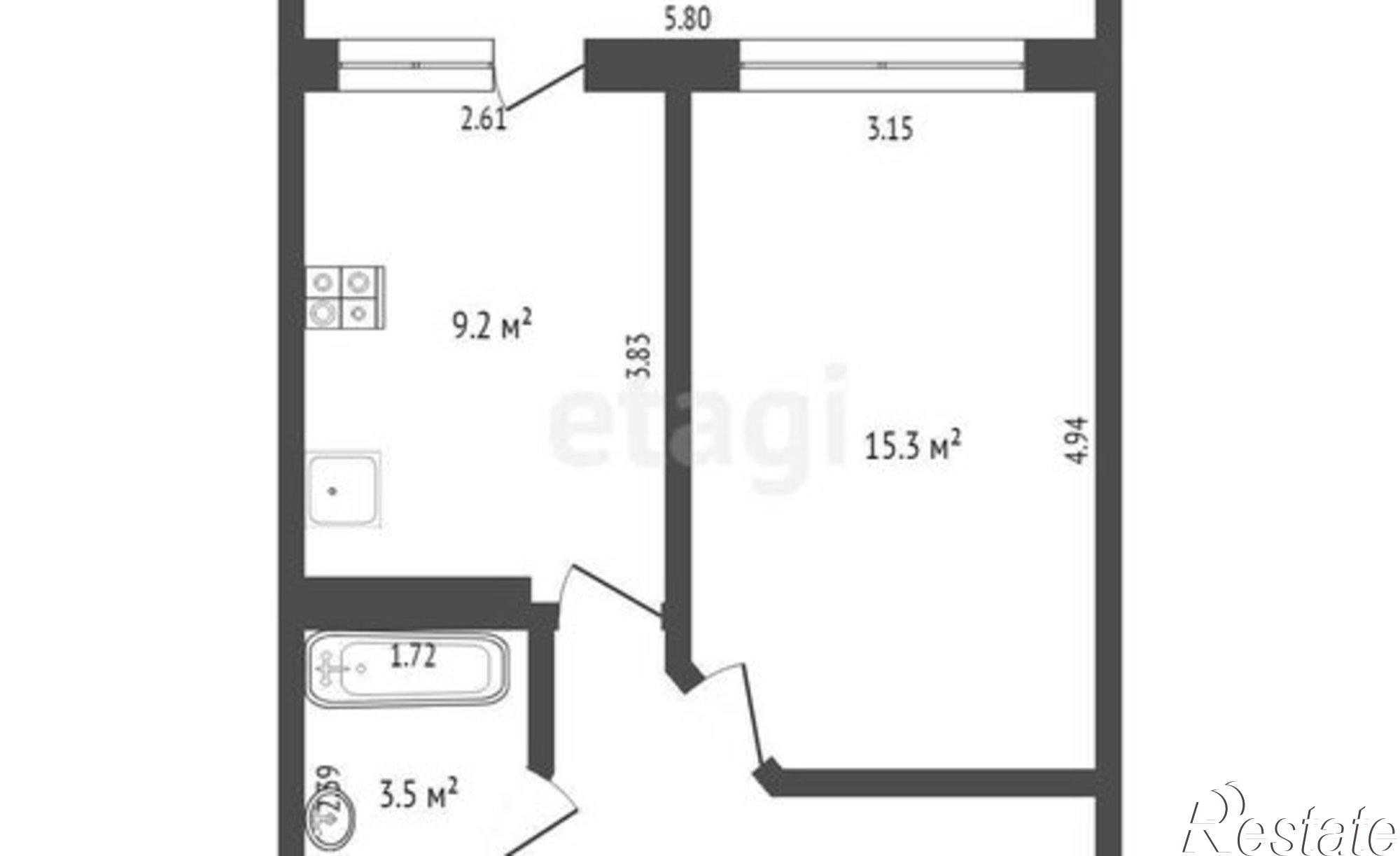 Купить квартиру за 4 300 000 рублей на ул Гафиатуллина, 66