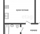 2-комн, 63кв м, этаж 3/4 улица Ризы Фахретдина, 57В/2