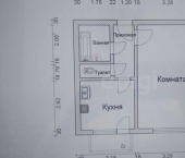 1-комн, 30кв м, этаж 1/2 ул Геофизическая, 1