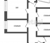 4-комн, 117кв м, этаж 6/9 улица Гафиатуллина, 52