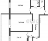 3-комн, 100кв м, этаж 3/5 ул Рината Галеева, 10