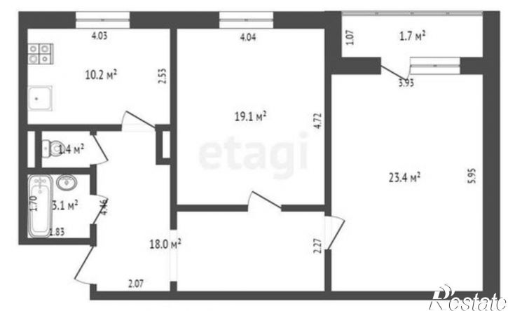 2-комн квартира ул Шевченко, 140,  д. 140