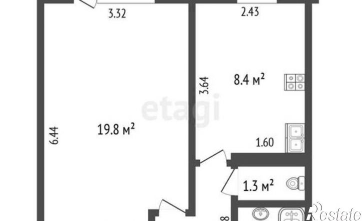 1-комн квартира ул Ленина, 139б,  д. 139б