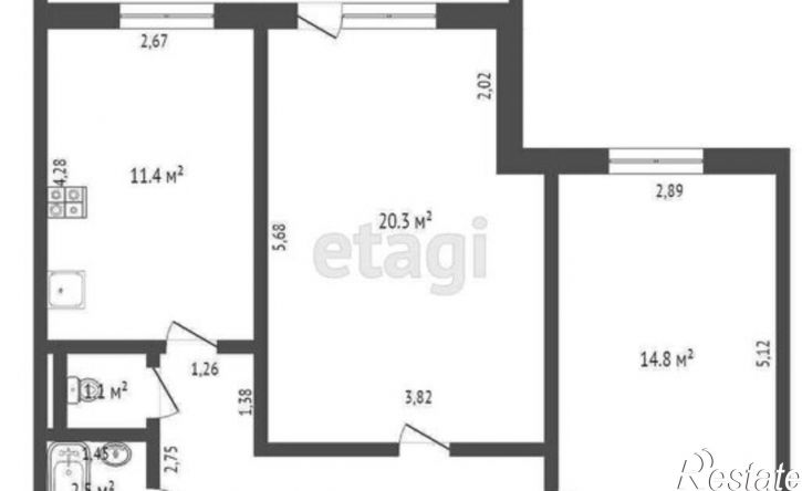 3-комн квартира улица Бигаш, 131,  д. 131