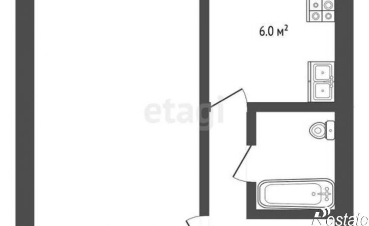1-комн квартира Габдуллы Тукая пр-кт, 23,  д. 23