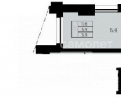 1-комн, 35 кв м, этаж 12/25 улица Красной Позиции, 45