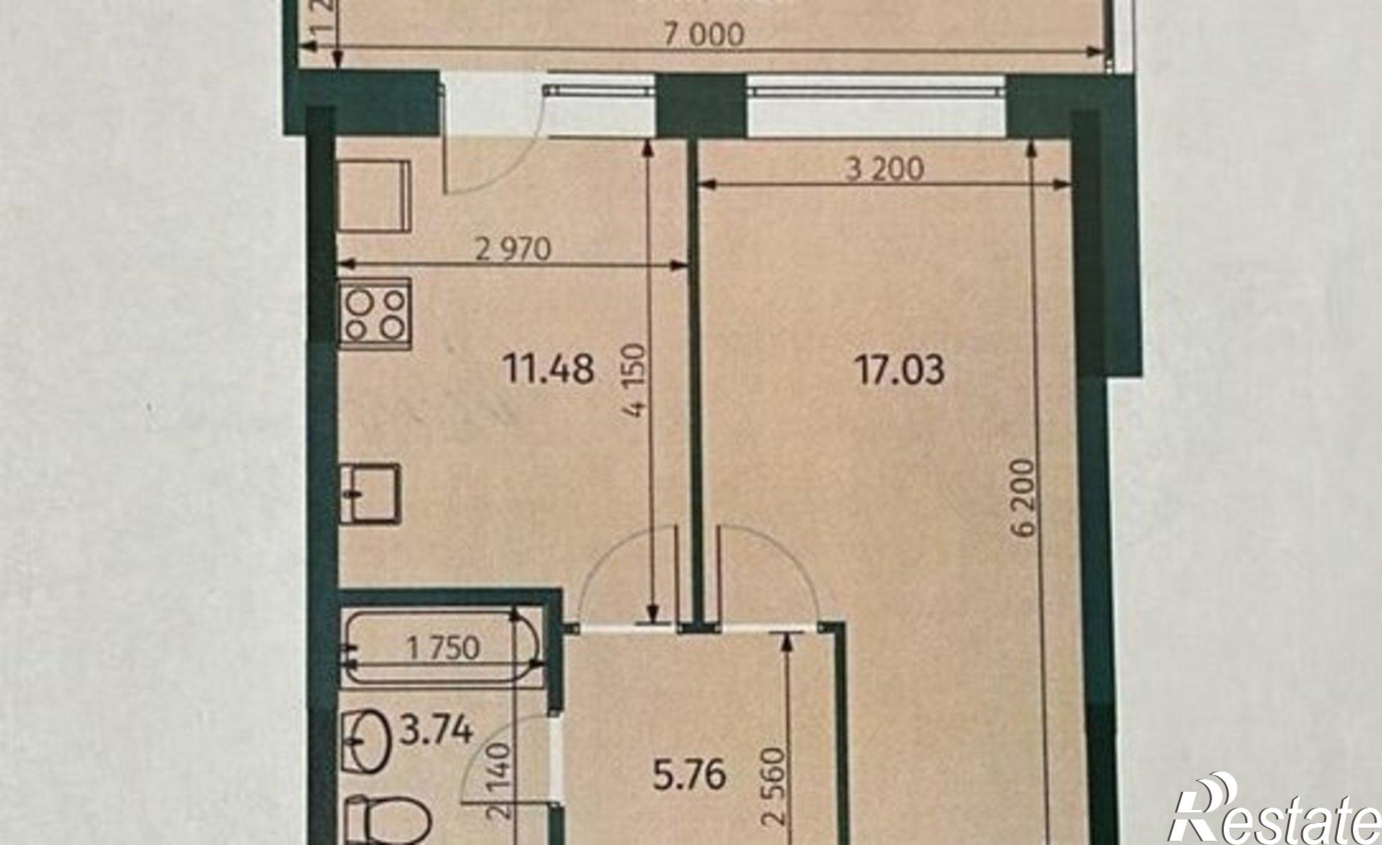 Купить квартиру за 8 350 000 рублей на Республика Татарстан (Татарстан), Казань, Бухарская улица, 32к3