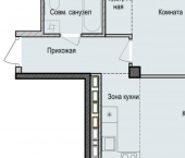 2-комн, 40 кв м, этаж 4/23 ул Бухарская, 32