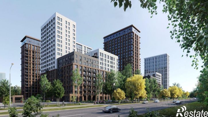 3-комн квартира в новом доме Казань, улица Рауиса Гареева