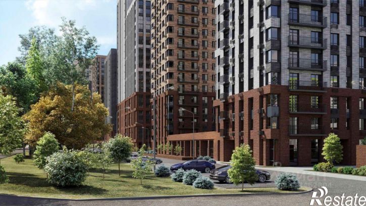 3-комн квартира в новом доме Казань, улица Рауиса Гареева