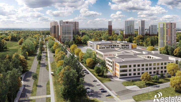 3-комн квартира в новом доме Казань, улица Рауиса Гареева