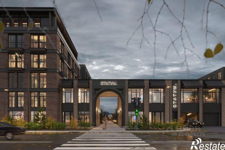 2-комн квартира в новом доме Казань, Адмиралтейская улица