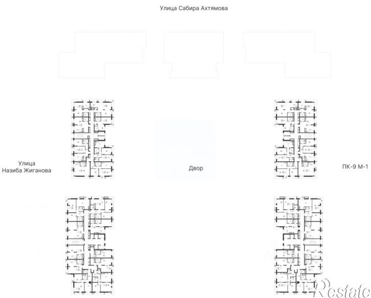 2-комн квартира в новом доме Казань, улица Петра Полушкина