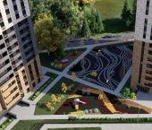 1-комн, 41 кв м, этаж 5/25 улица Братьев Батталовых, 20А к2