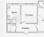 2-комн, 50кв м, этаж 6/9 проспект Ямашева, 94