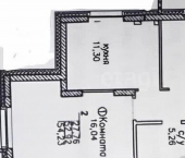 2-комн, 55кв м, этаж 6/19 ул Профессора Камая, 10 4
