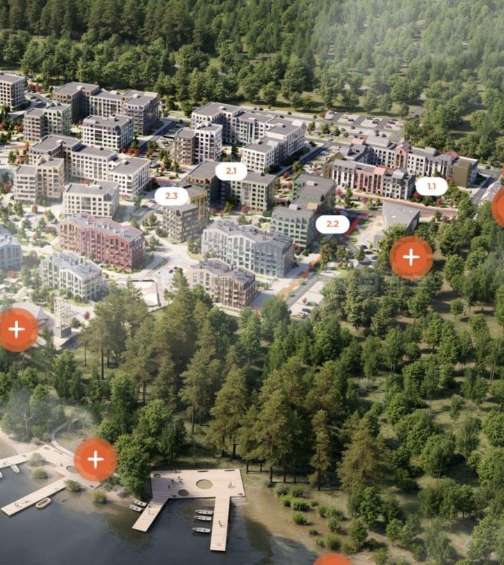 1-комн квартира в новом доме ул. Новая, дом 2