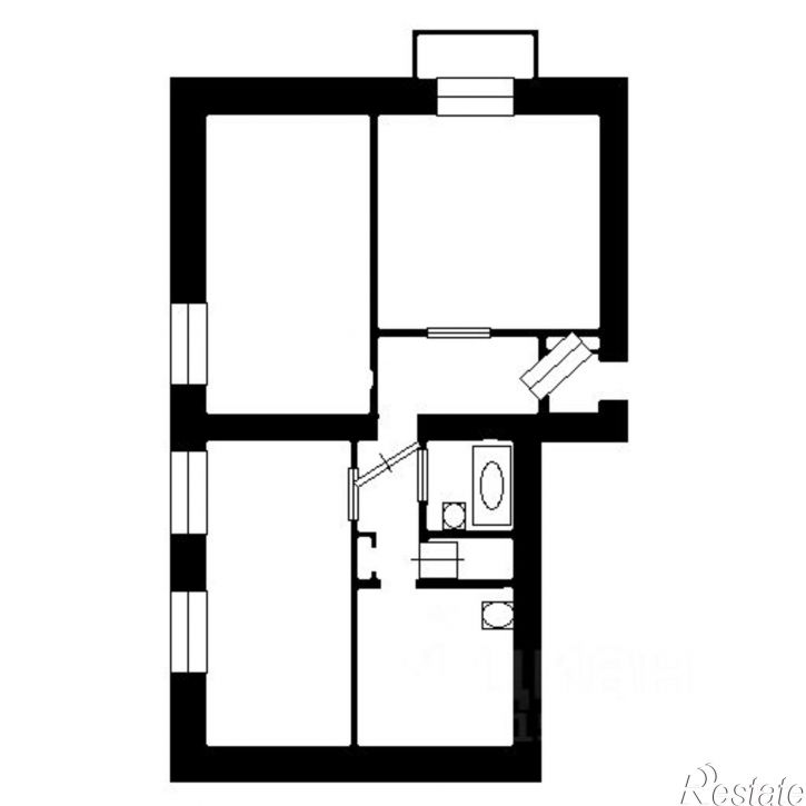 3-комн квартира улица Радищева, 18,  д. 18