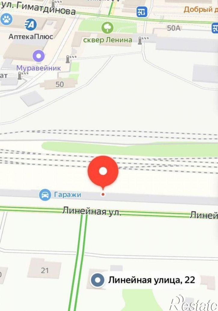 Гараж/парковка Линейная улица