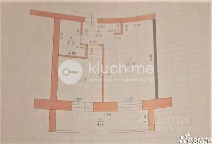 1-комн квартира Республика Татарстан (Татарстан), Казань