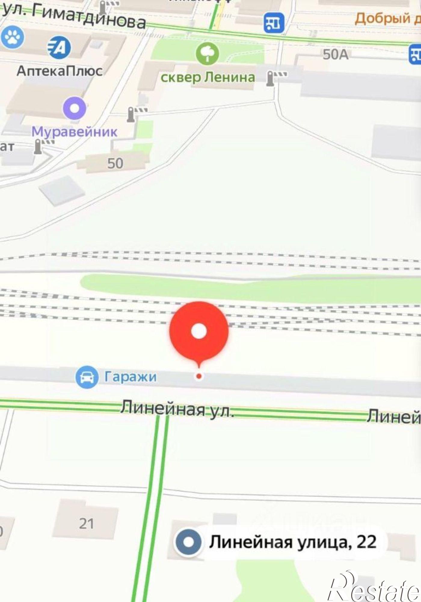 Купить гараж, место в паркинге за 290 016 рублей на ул Линейная