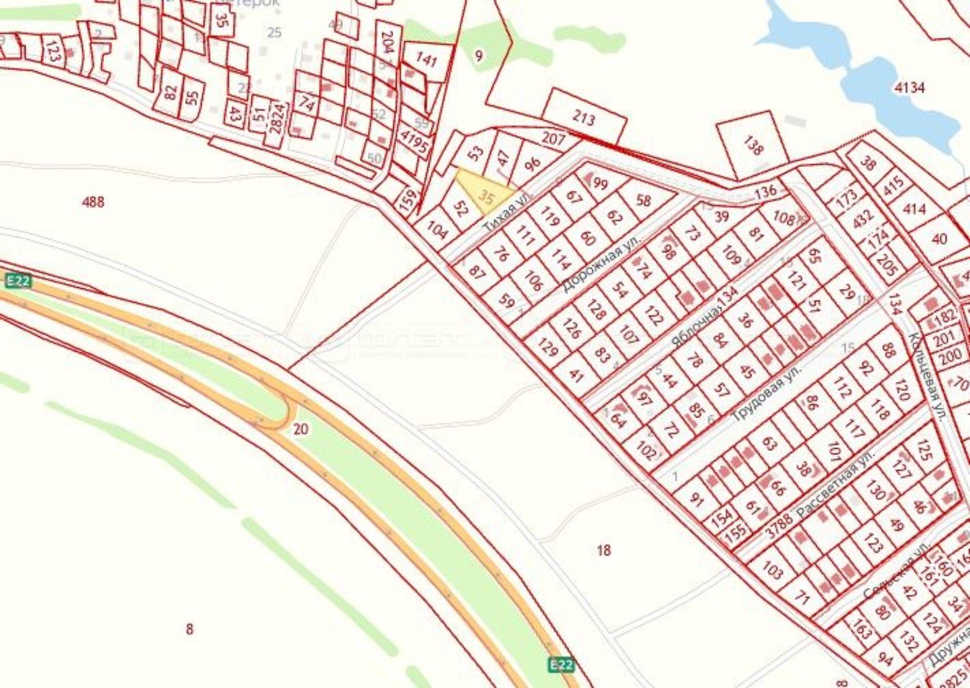 Купить землю, земельный участок за 3 900 000 рублей на ул. Тихая